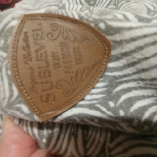 Sublevel women's sweatshirt like new, size M, gray shades