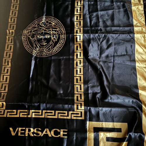 Louis Vuitton and Versace table linens new, set of 2 pieces