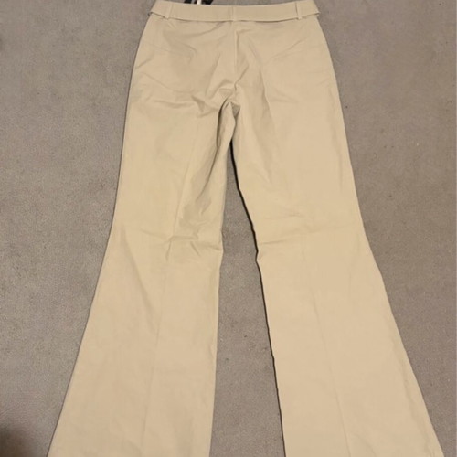 Vintage low waist elegant pants beige, size XS, like new