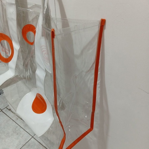 Avene transparent thick bag, like new, PVC
