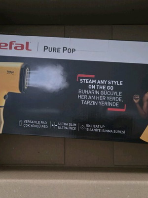 Tefal Steam System DT2026 new with 1300W power and carrying case
