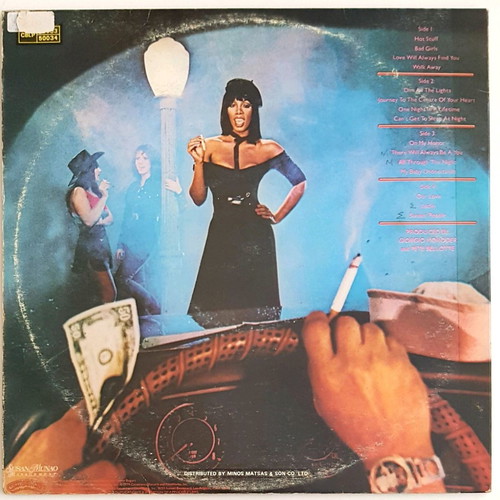 Donna Summer Bad Girls double vinyl record used