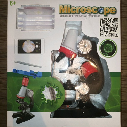 Microscope almost unused like new