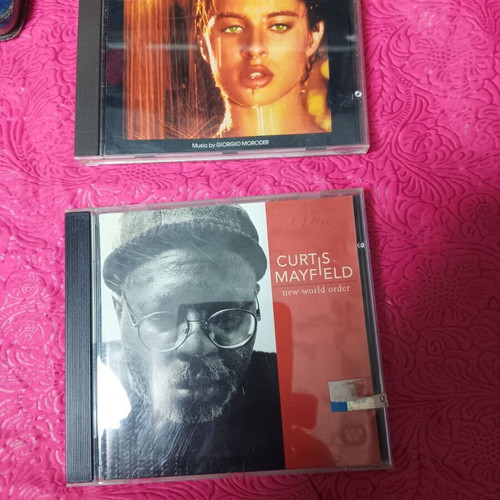 Music CDs used, pack of six, foreign