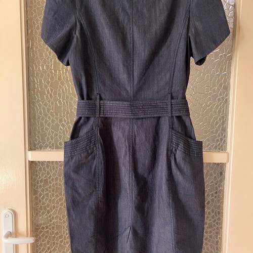 Karen Millen dress size 38 like new, blue