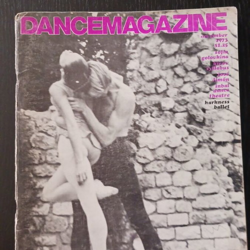 Dance Magazine November 1973 used, good condition