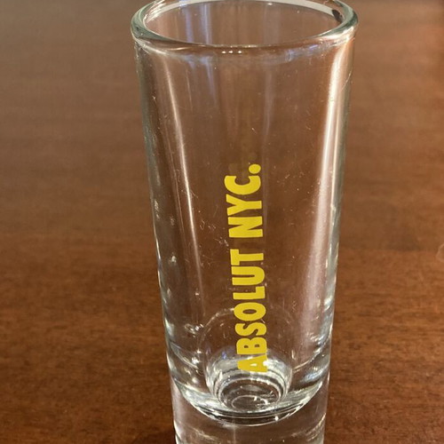 Absolut Vodka NYC Limited Edition Shot Glass like new