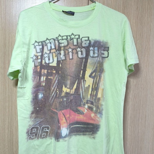 Men's T-shirt XL used, green