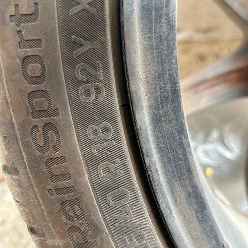 Uniroyal RainExpert 5 tires used with rims, set of 4