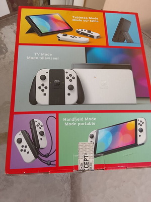 Nintendo Switch OLED model box, like new