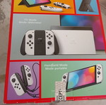 Nintendo Switch OLED model box, like new