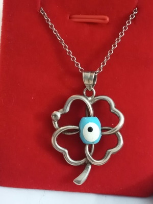Silver 925 necklace with amulet chain 44, like new