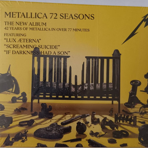 Metallica 72 Seasons Digipack CD new, metal