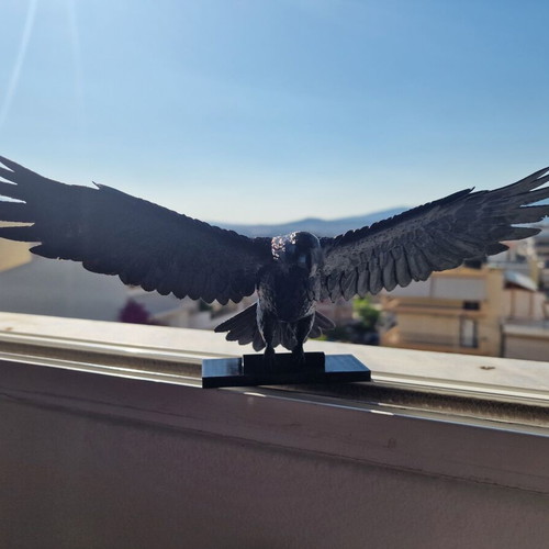 Eagle 3D PETG bird repellent and decorative for balcony
