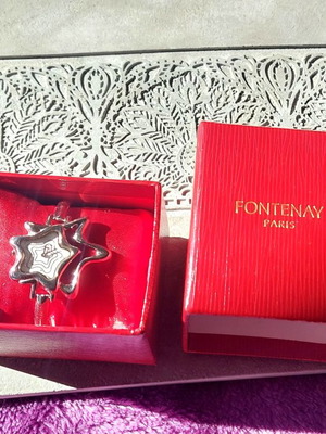 Fontenay Paris wristwatch, silver, luxury packaging
