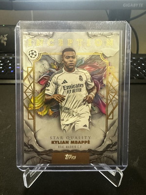 Topps 2026 Inception Star Quality κάρτα Kylian Mbappé UCL 185/199 #81