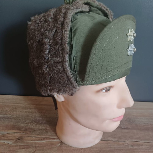 M1951 Pile Field Cap MQ1 used, American military hat with Greek officer insignia
