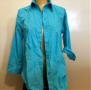 abercrombie & fitch γαλάζιο πουκάμισο