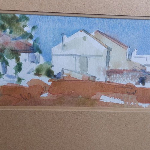 G. Drizos watercolor artworks