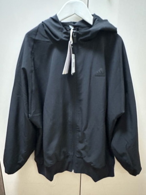 Adidas jacket kids new, black, size 164 cm