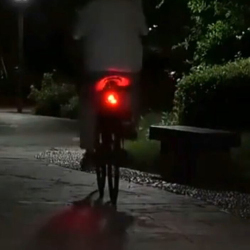 Bicycle and scooter lights new, set of 2 pieces