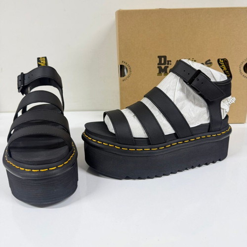 Dr. Martens Blaire Quad Platform Sandals new, black, size 39