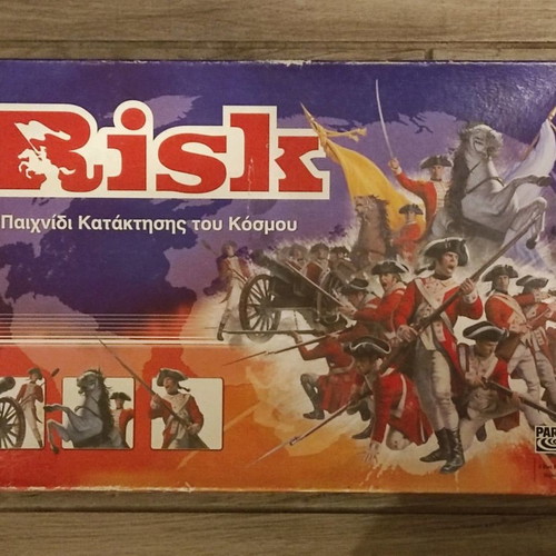 Risk board game (Parker) 2004 used