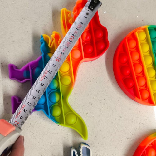Pop-it fidget toys, set of 7