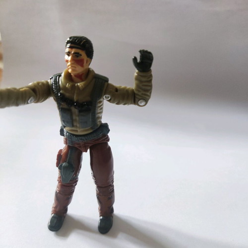 G.I. Joe Bullhorn action figure used, vintage collectible
