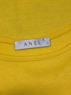 Μπλούζα Anel κίτρινη μέγεθος S μεταχειρισμένη