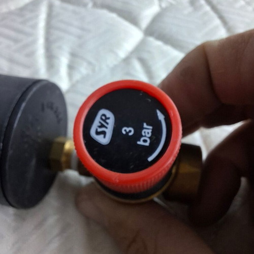 Safety valve with manometer new, 3 bar, 3/4 inlet