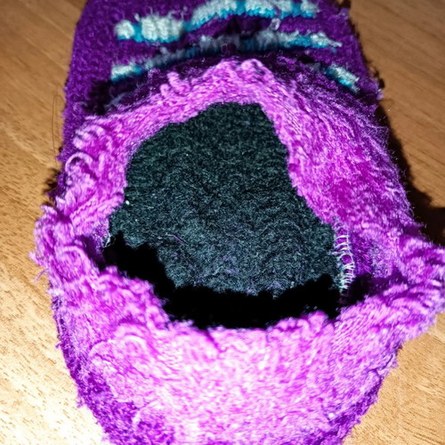 Children's wool slippers new, multicolor, size 28