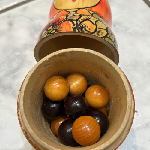 Matryoshka with balls used