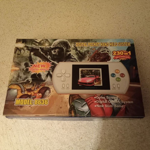 Retro electronic kids console used