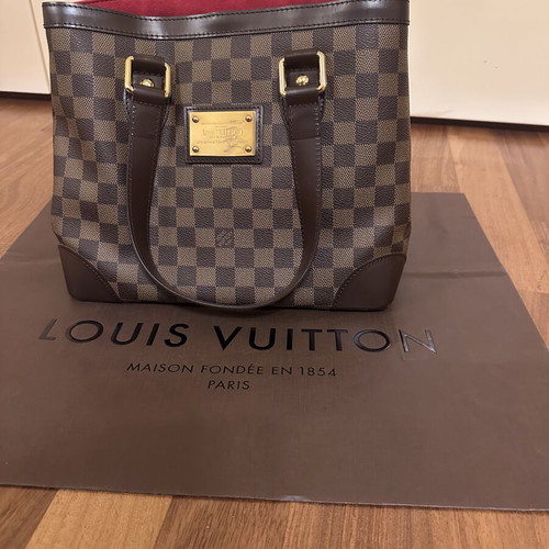 Louis Vuitton Hampstead PM Damier Ebene bag like new, brown