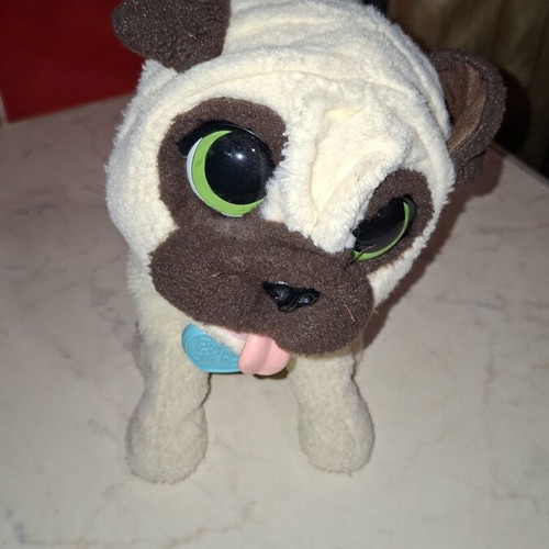 Furreal plush dog used