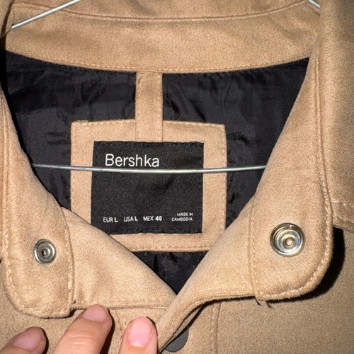 Bershka Suede Jacket like new, size L