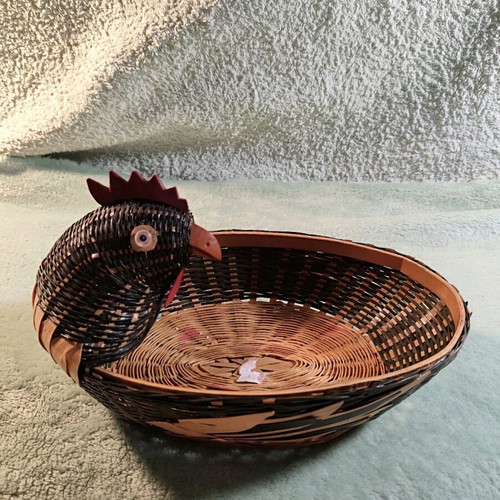 Easter basket chicken used