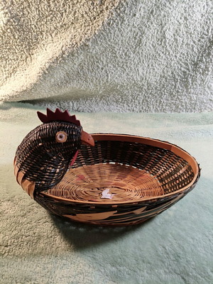 Easter basket chicken used