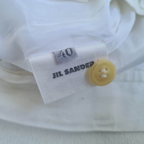 Jil Sanders women's vintage 80s linen skirt size S