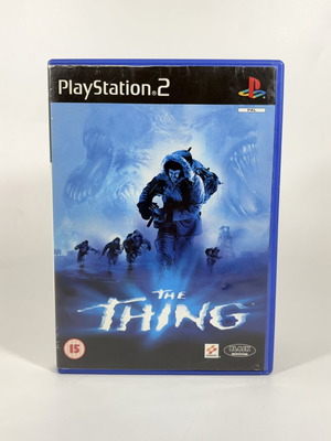 The Thing PlayStation 2 game used, complete with manual
