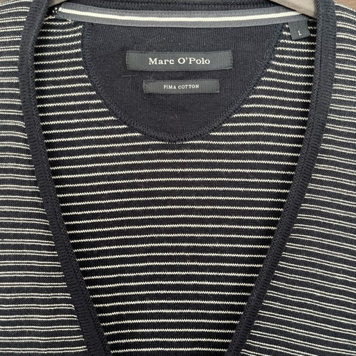 Marc O’Polo striped cotton cardigan used, size L
