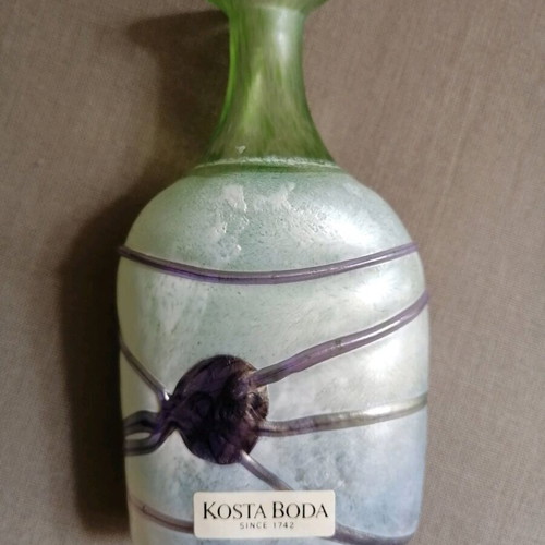 Set of 3 Kosta Boda Miniature Vases