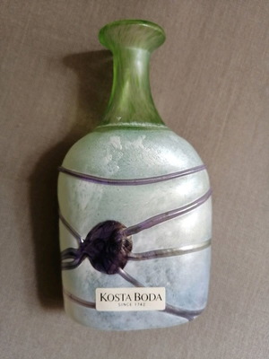 Set of 3 Kosta Boda Miniature Vases