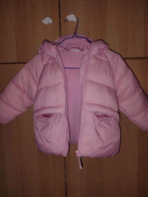 Children's pink jacket with fleece lining like new