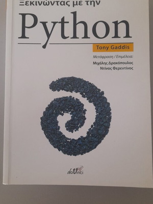 Starting with Python book