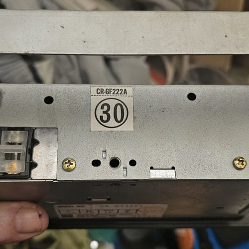 Matsushita National CR-GF222A car radio used, vintage