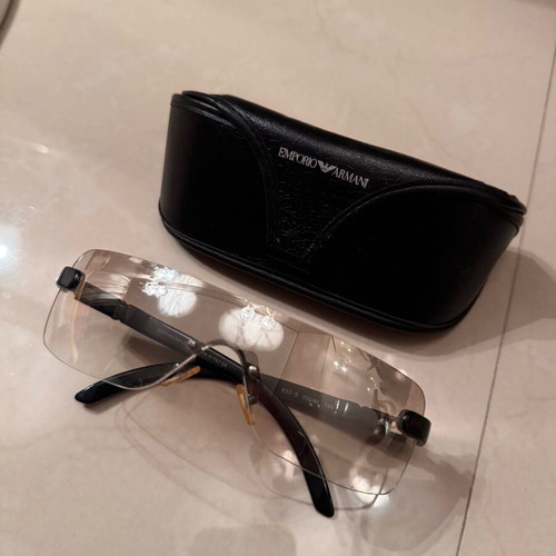 Emporio Armani 632 S sunglasses vintage 2000s like new with case