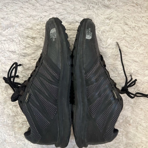 The North Face athletic shoes used, size 41, black, Gore-Tex