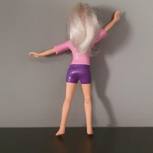 Surfer Barbie 2019 doll used, 12.5cm, McDonald's Mattel